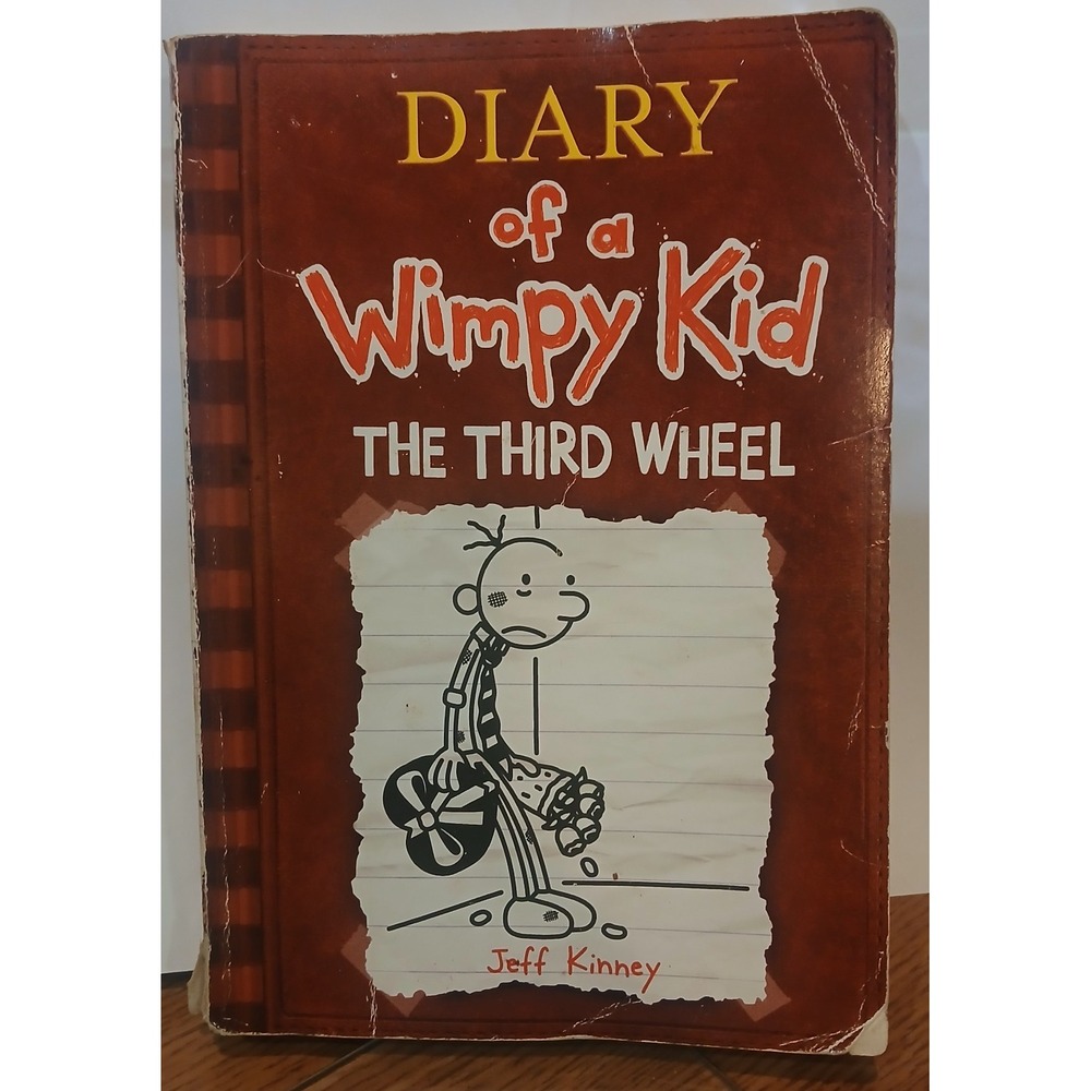 Diary of a‎ Wimpy Kid # 7: Third Wheel by Jeff Kinney (2012, Paperback)